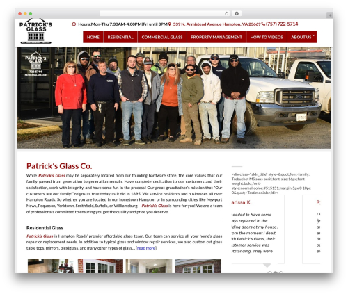 Testimonial Slider (testimonial-slider) free WordPress plugin - patricksglass.com