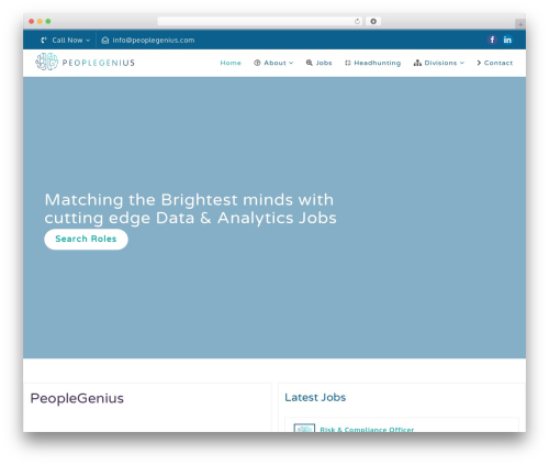 Wpjobboard WordPress plugin - peoplegenius.com