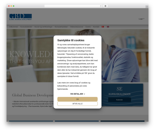 number-two WP theme - gbd.dk
