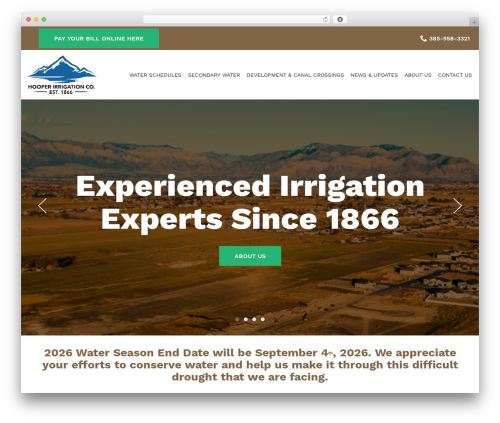 Reach Local theme WordPress - hooperirrigationcompany.com