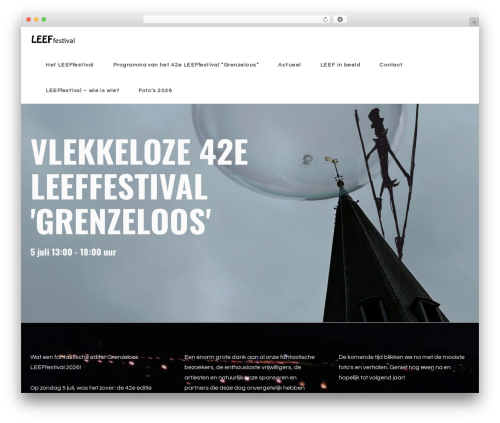 Hybrid composer WordPress plugin - leeffestival.nl