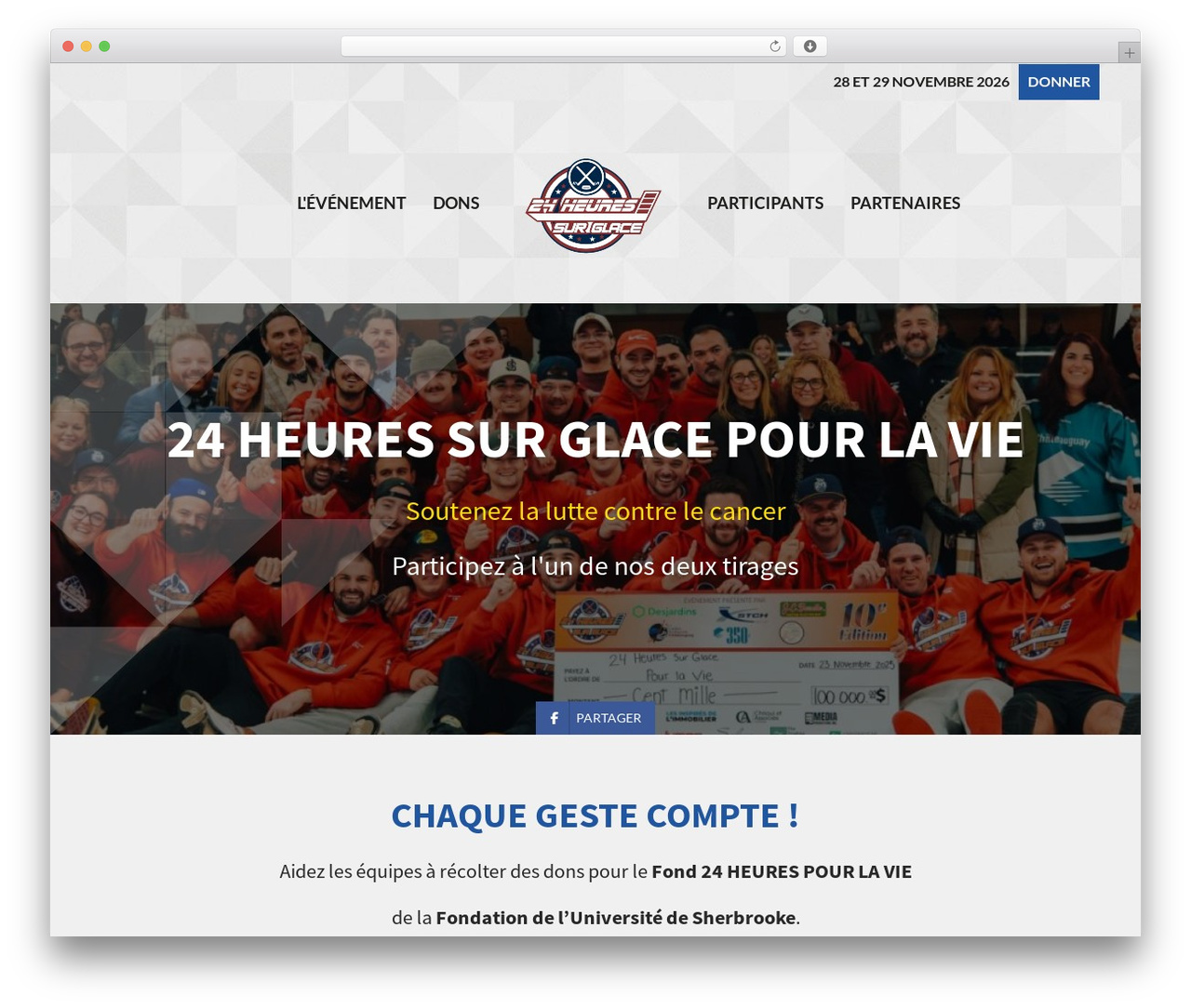Webit WordPress theme - 24heurespourlavie.com