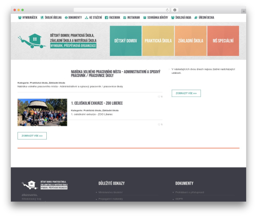 WordPress theme Language School - zsdd.cz