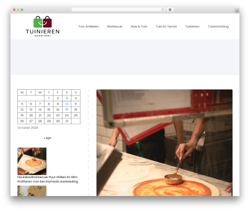 WordPress theme Leopard - tuinierenwebwinkel.nl
