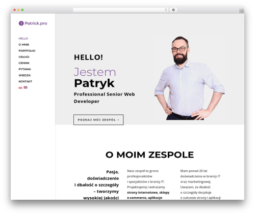 WordPress theme Divi - patrick.pro