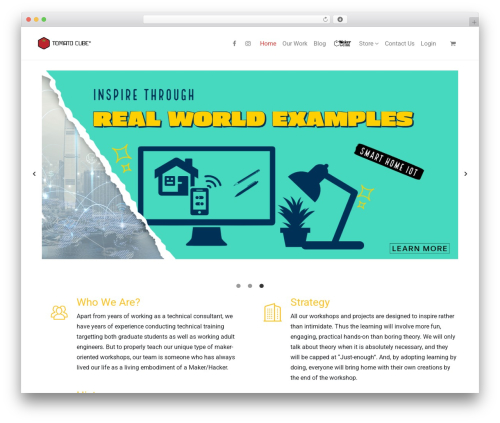 WordPress theme Education - tomatocube.com