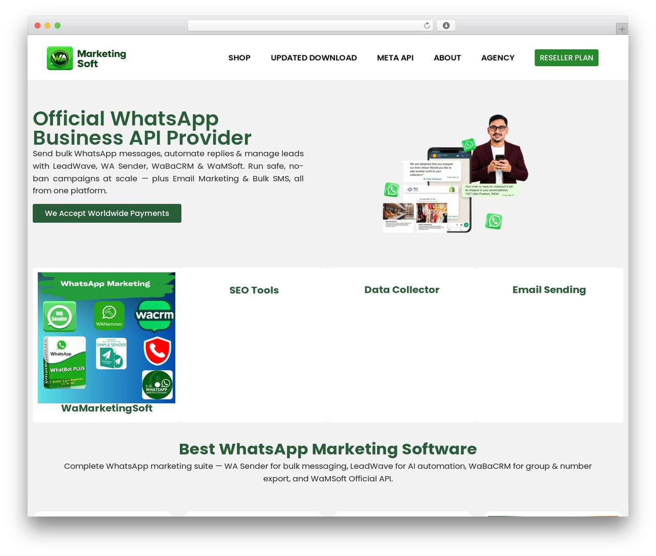 WordPress theme Hello Elementor - wamarketingsoft.com