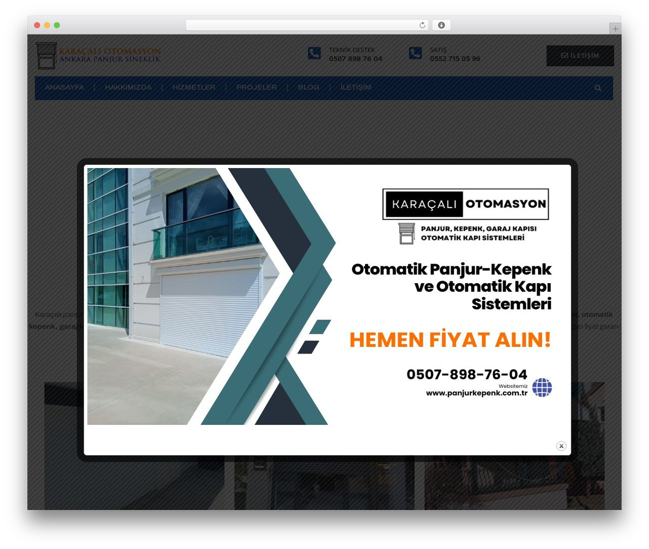 WordPress theme Highwayz - ankarapanjursineklik.com