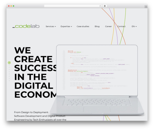 WP theme Codelab - codelab.eu