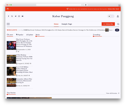 Blogsy free WordPress theme - tabloshod.com Blogsy free WordPress theme - tabloshod.com