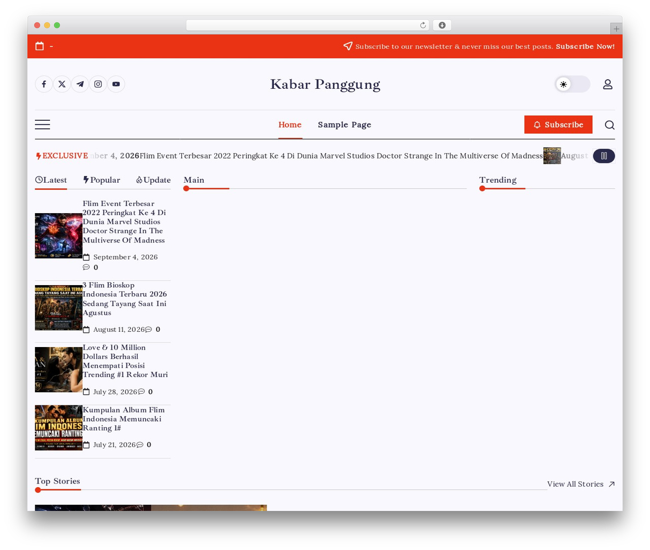 Blogsy free WordPress theme - tabloshod.com Blogsy free WordPress theme - tabloshod.com