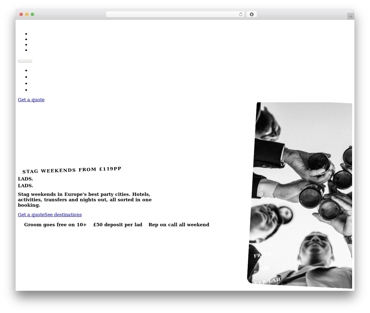 Bricks WordPress theme - lads.chaosdev.co.uk