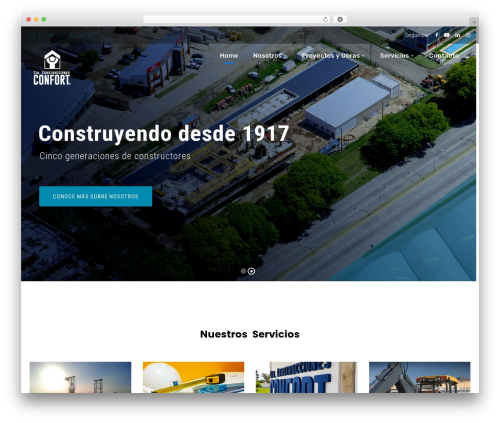 Brixel theme WordPress - confortsa.com