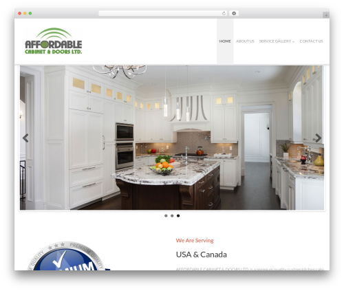 Cherry blog layouts WordPress plugin - affordablecabinets.ca