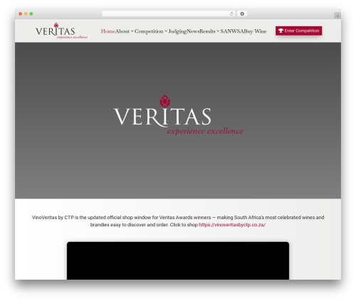 Divi theme WordPress - veritas.co.za