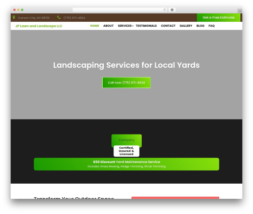Testimonials hub WordPress plugin - landscapercarsoncity.com