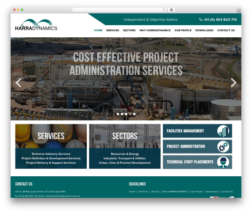 harradynamics theme WordPress - harradynamics.com