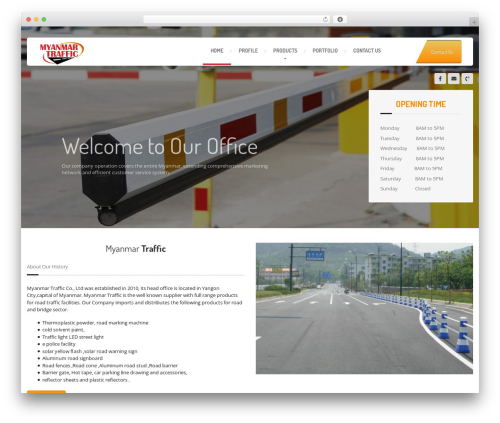 MWD theme WordPress - myanmartraffic.com