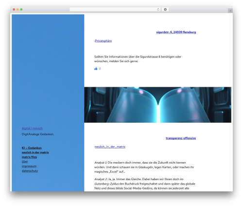 Poesis WordPress theme - ehnert.de Poesis WordPress theme - ehnert.de