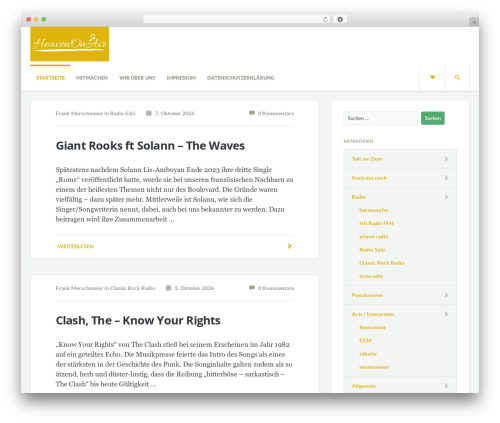 Related Posts for WordPress (microkids-related-posts) free WordPress plugin - heavenonair.de Related Posts for WordPress (microkids-related-posts) free WordPress plugin - heavenonair.de