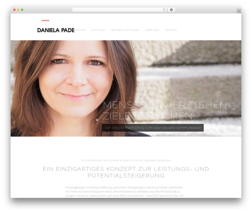 Soho theme WordPress - daniela-pade.com