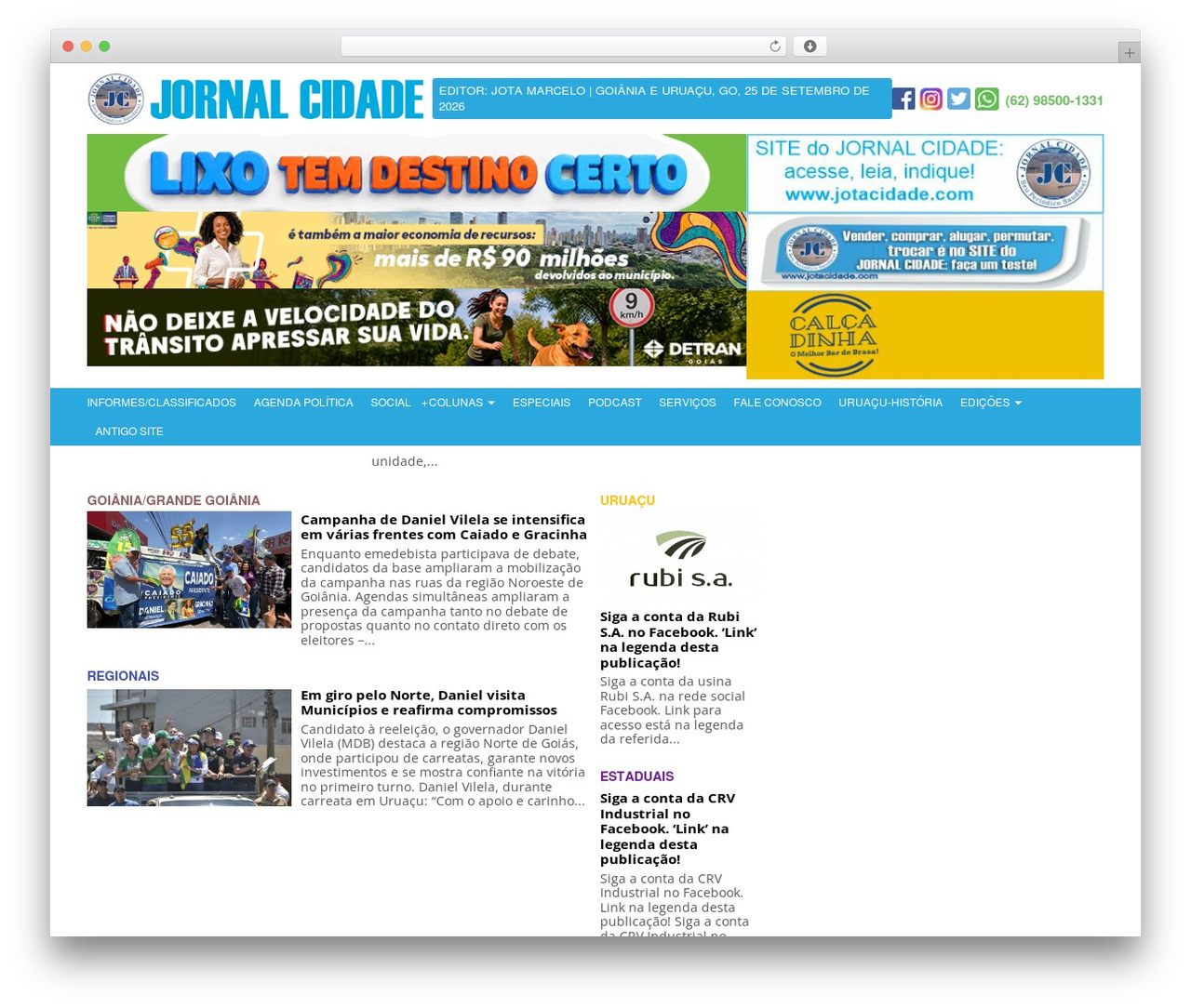 Theme WordPress Bootstrap Basic - jotacidade.com