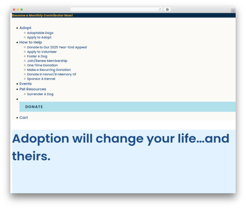 Uncode WordPress theme - ygrr.org