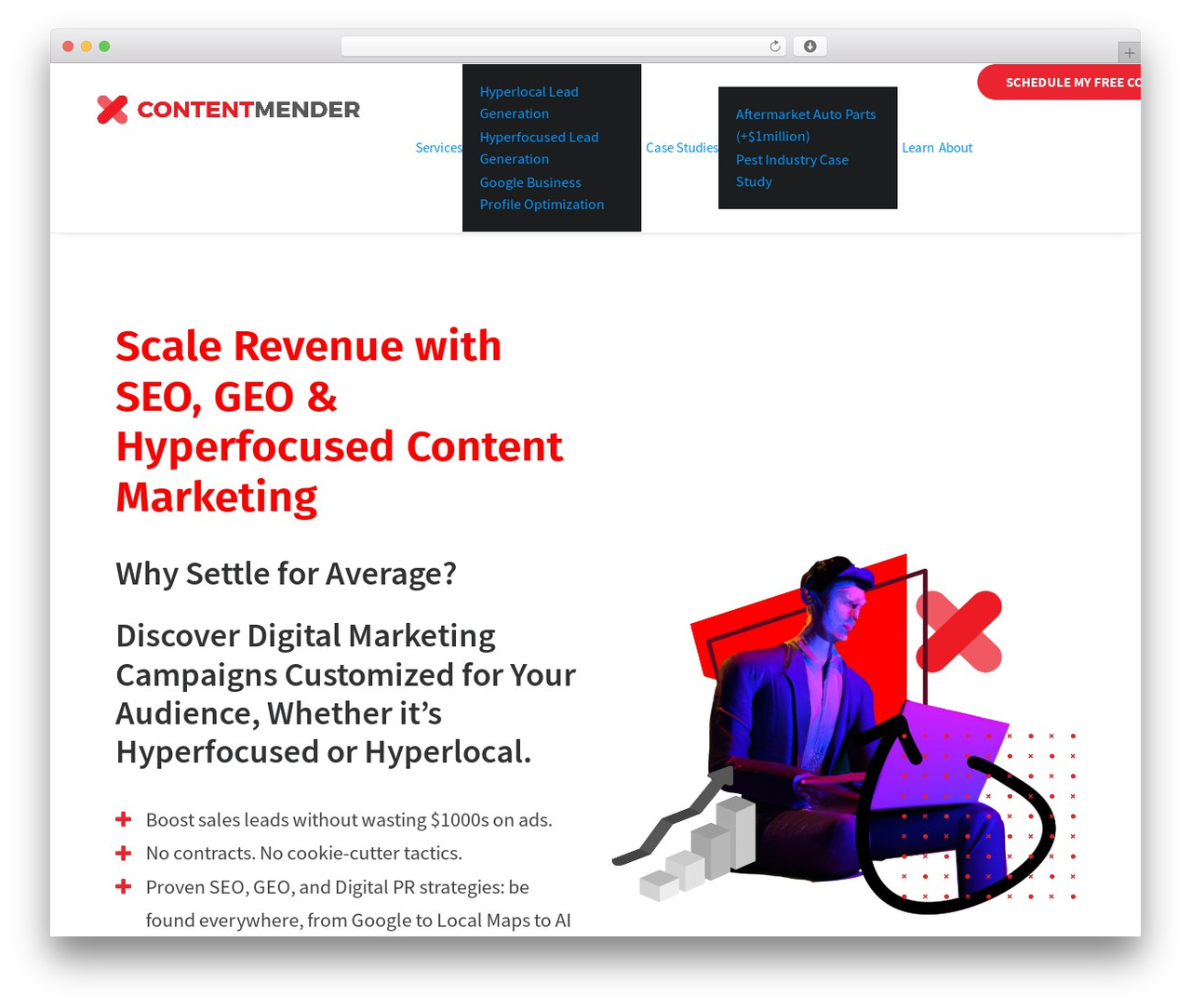 Uncode WP theme - contentmender.com