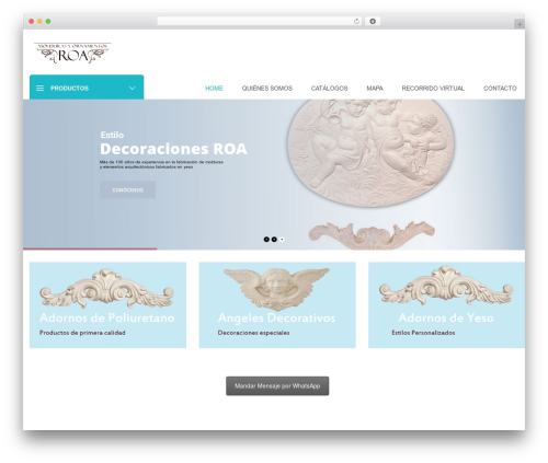 WordPress theme Complex - decoracionesroa.com