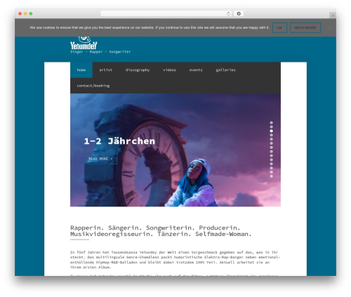 WordPress theme Sessions - yetundey.com