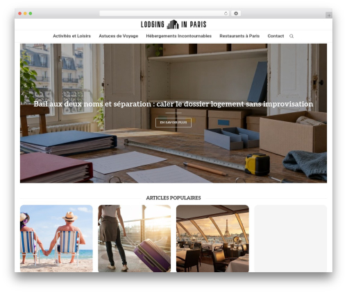 Toolinks posts WordPress plugin - lodging-in-paris.com