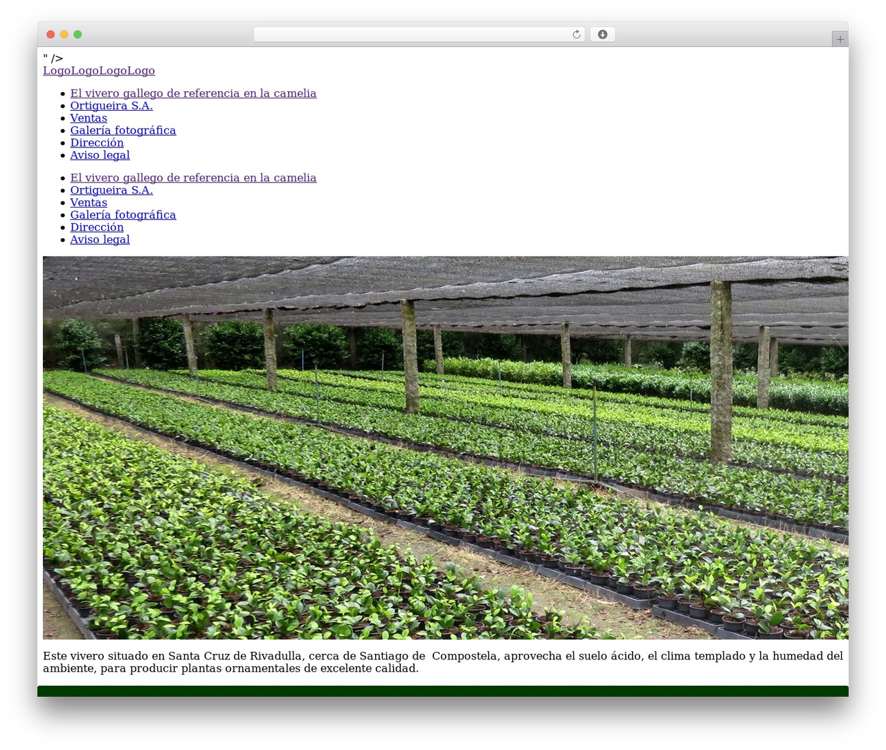 WordPress theme Strata - ortigueiraplant.com