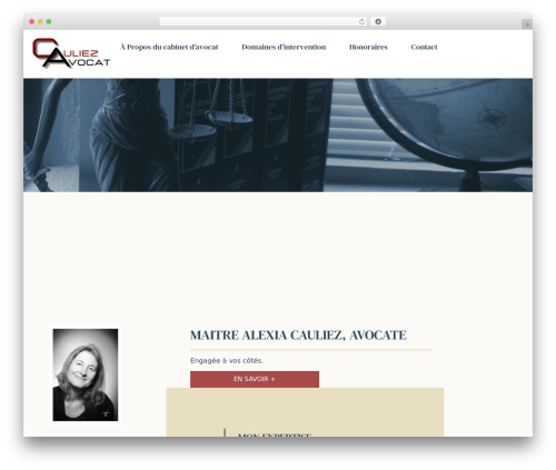 WordPress theme Theme BMS - cauliez-avocat.fr