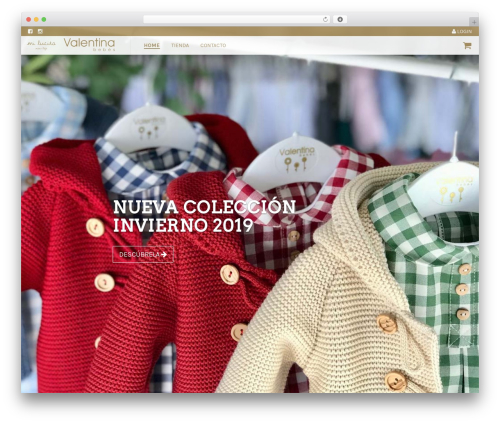 WPBoots WordPress theme - milucitabebes.com