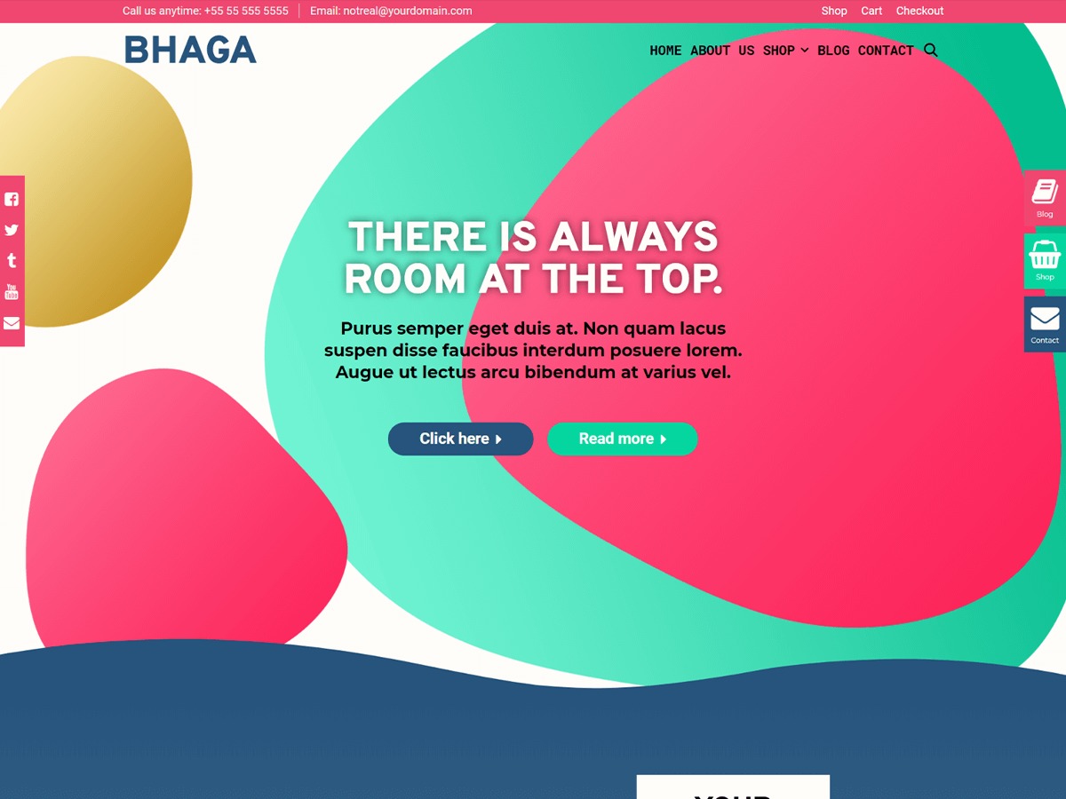 Bhaga WordPress store theme