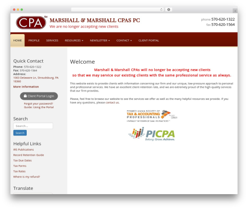 Gns wpcf7 recaptcha WordPress plugin - marshallcpas.com