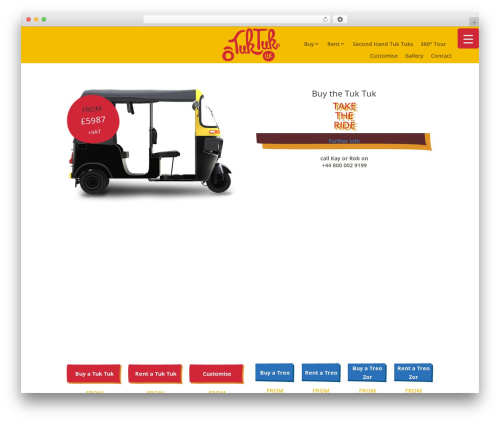 Divi theme WordPress - tuktukuk.com
