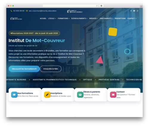 Eikra theme WordPress - institutdemotcouvreur.be