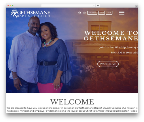 Sermon manager pro WordPress plugin - gethsemanebaptist.org