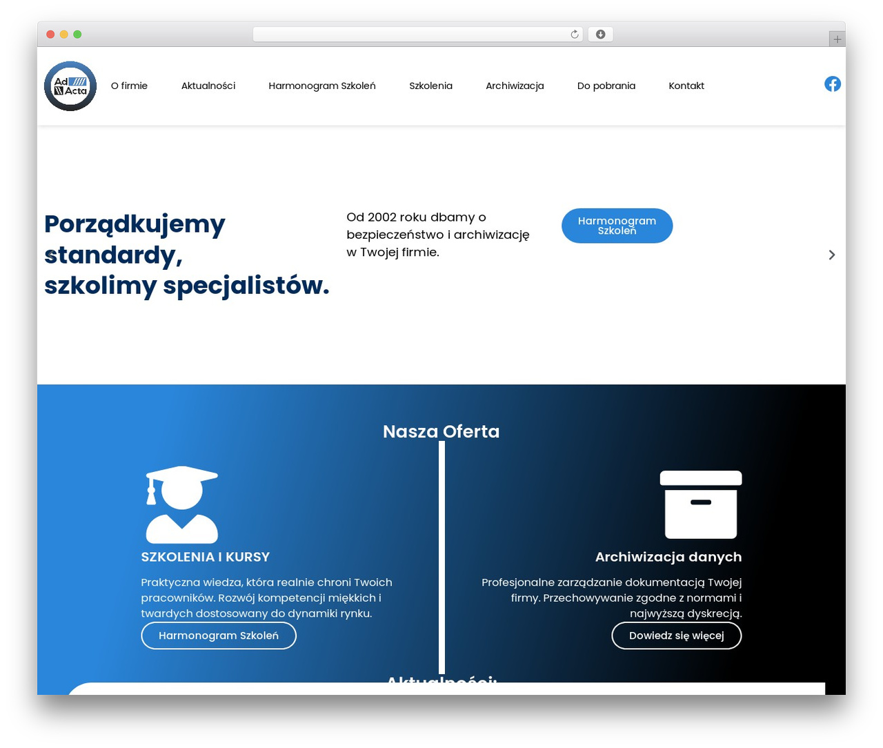 WordPress theme Hello Elementor - adacta.pl