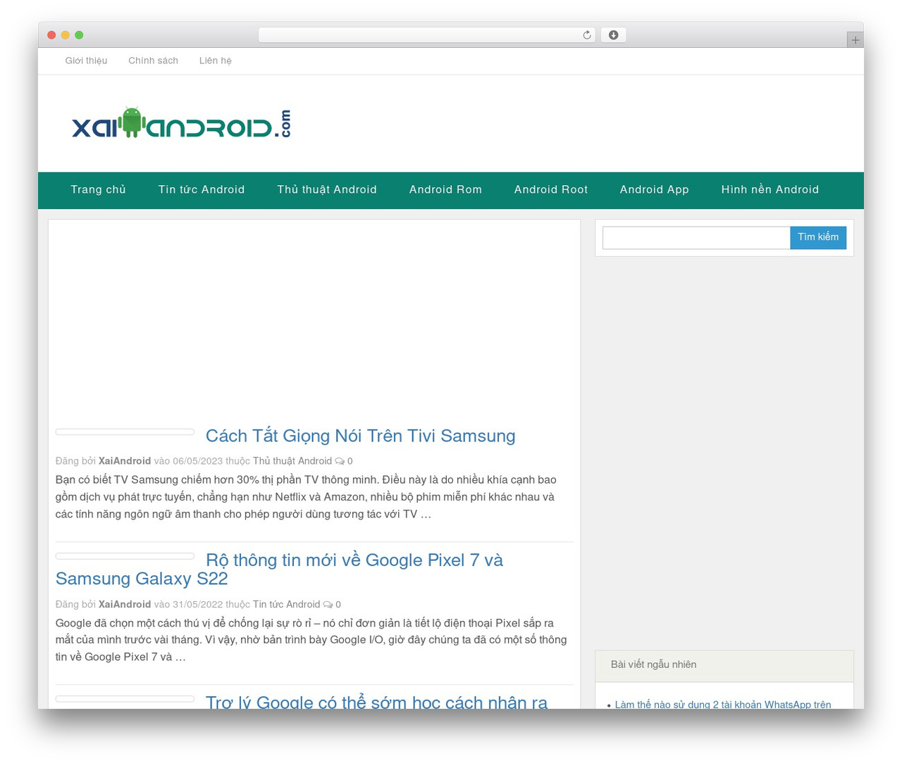 XaiAndroid Theme 2016 WordPress theme - xaiandroid.com XaiAndroid Theme 2016 WordPress theme - xaiandroid.com