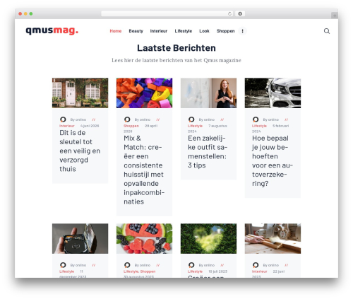 Gmasonry related posts WordPress plugin - qmus.nl