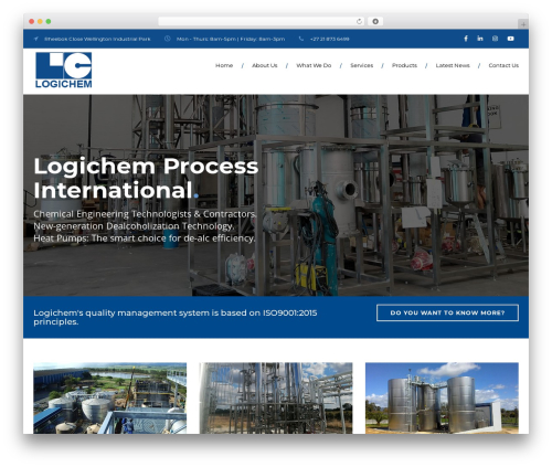 BuildPro theme WordPress - logichem.com