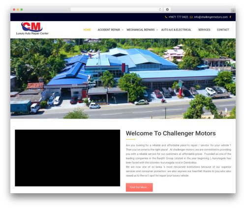 Constro theme WordPress - challengermotors.com