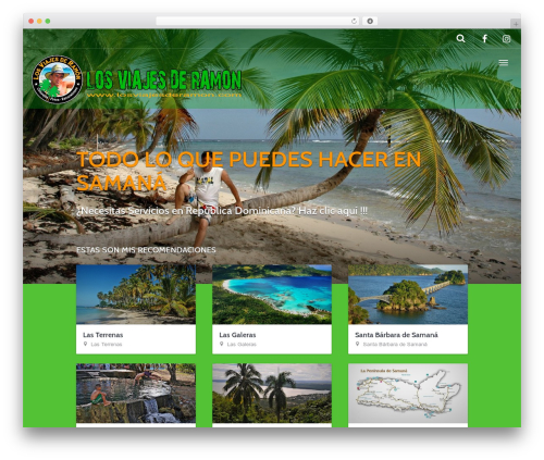 Destinations WordPress plugin - losviajesderamon.com
