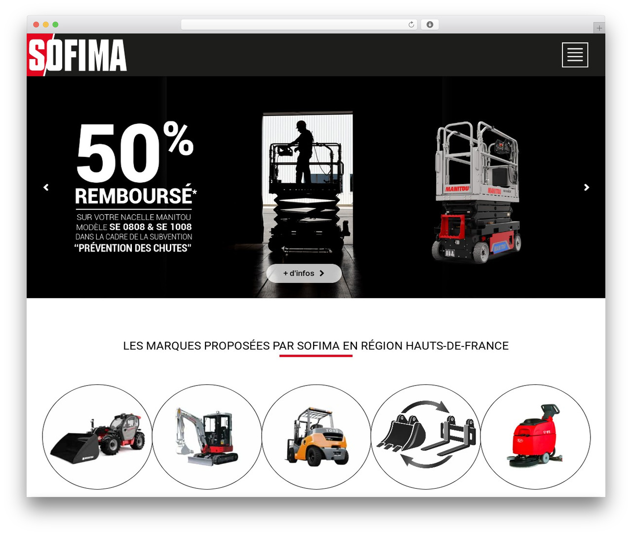 Sofima WordPress theme design - sofima.fr Sofima WordPress theme design - sofima.fr