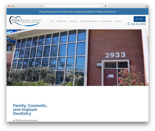 aaa-timothylee theme WordPress - tdldental.com