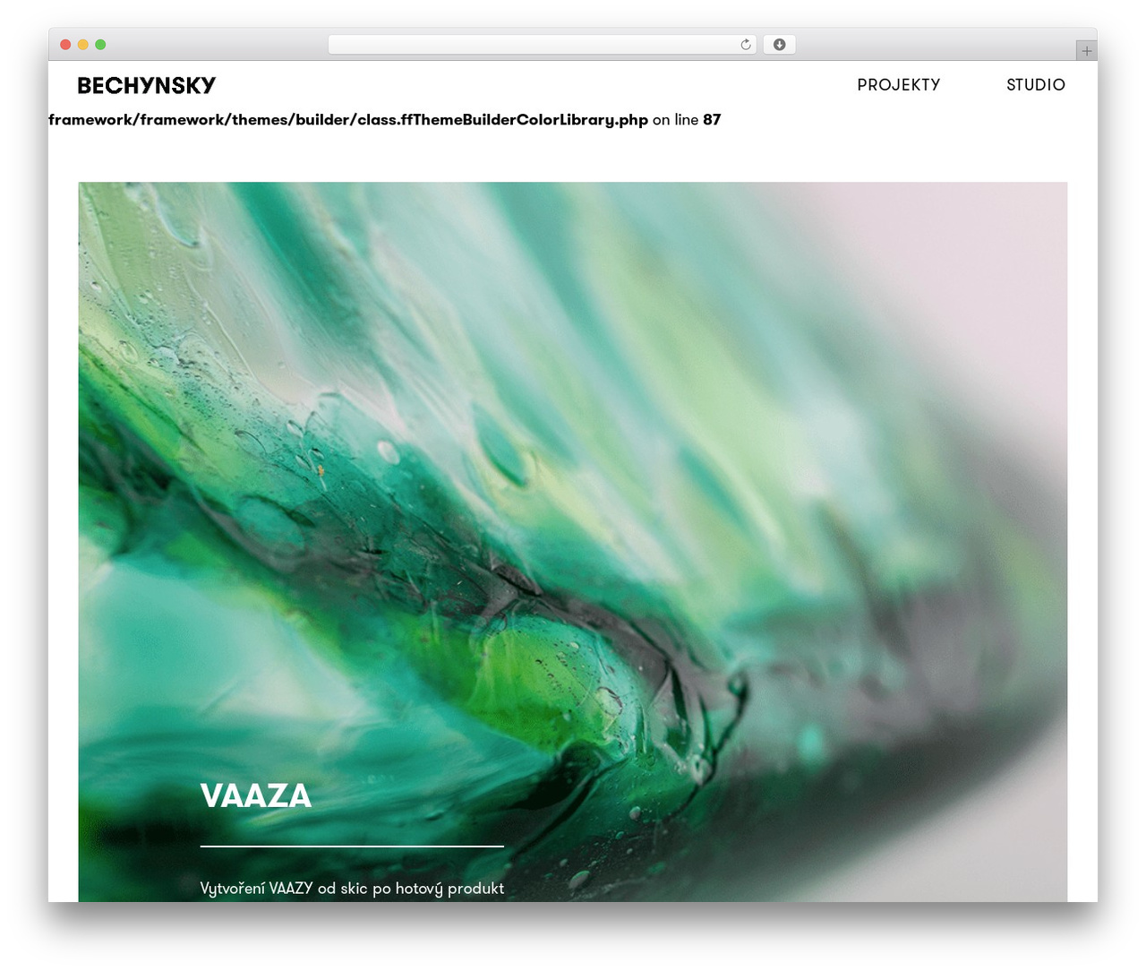 Ark premium WordPress theme - bechynsky.com