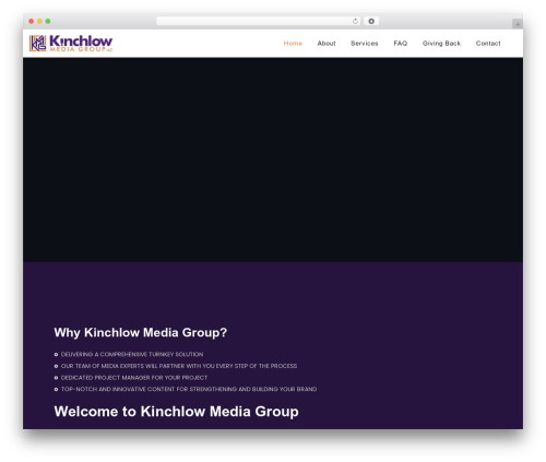 AVO premium WordPress theme - kinchlowmediagroup.com