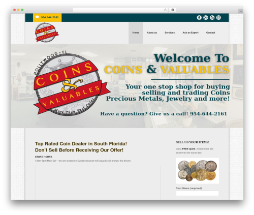 Baractic Multi-Purpose WordPress Theme WP theme - coinsandvaluables.com